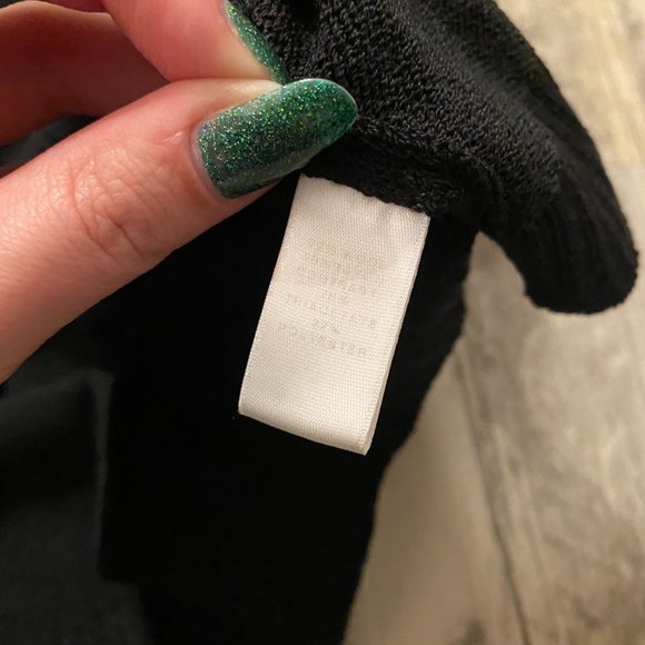 St. John Essentials Black Zip Up Sweater - Picture 4 of 11